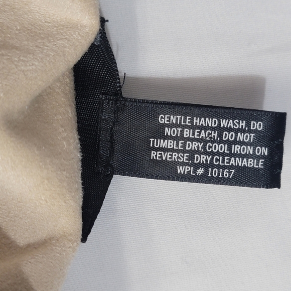 AQUA Women's Size Large Faux Suede Beige Sleeveless Curve Hem Tank - Picture 7 of 9